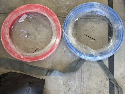 PEX-B Plumbing Pipe - Red & Blue Coils, Partial 100ft Rolls