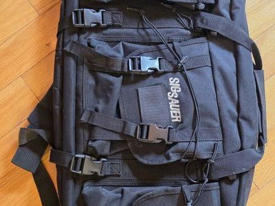 Sig Sauer Tactical Rifle Case Black Padded Range Bag
