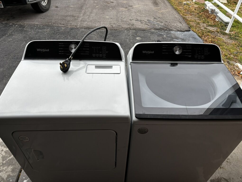 Washer and Dryer