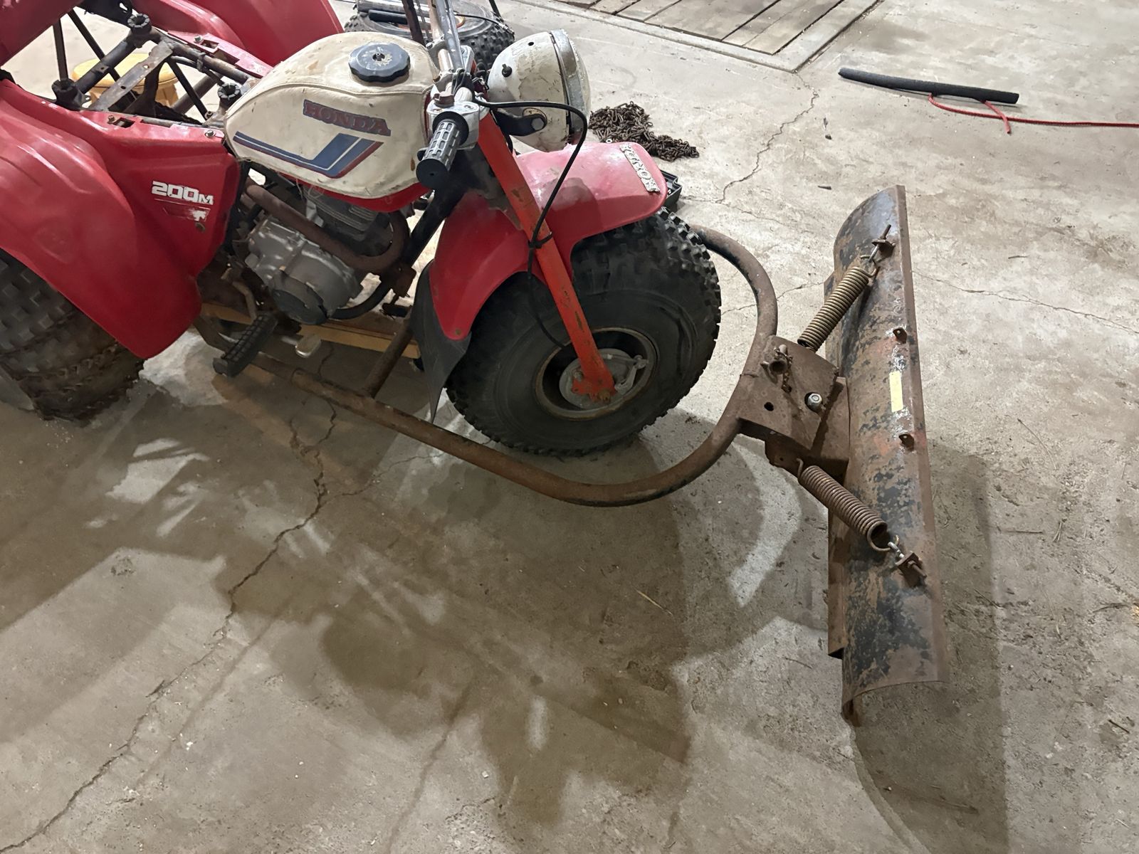 Three Wheeler Snow Plow