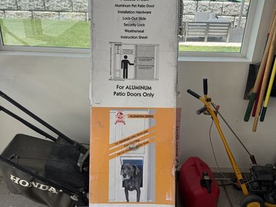Pet Door - installs in Patio Door