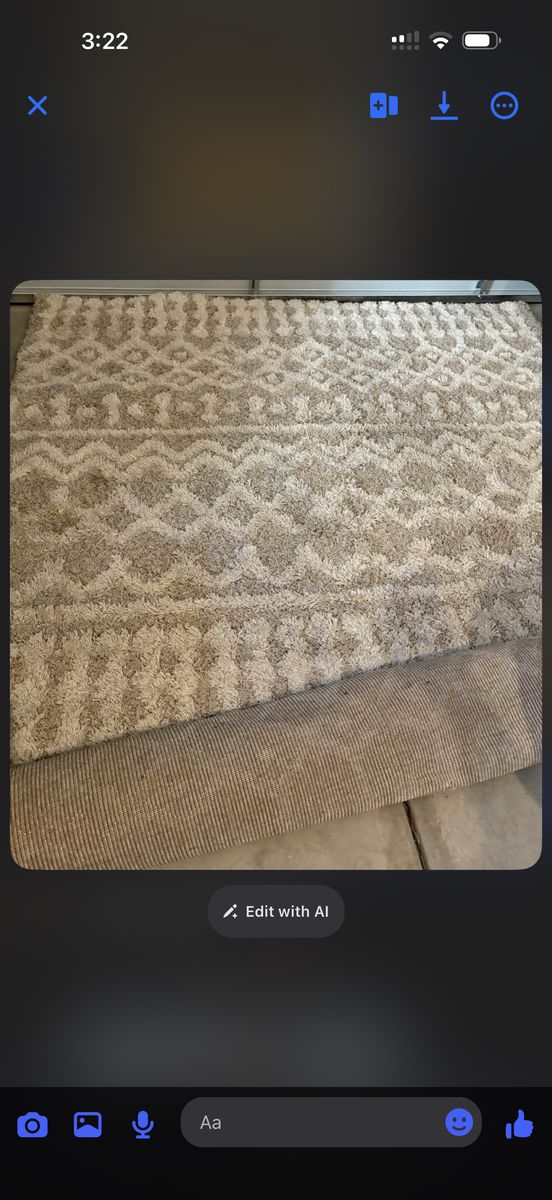 Surya Urban Shag USG-2303 Cream Beige Area Rug