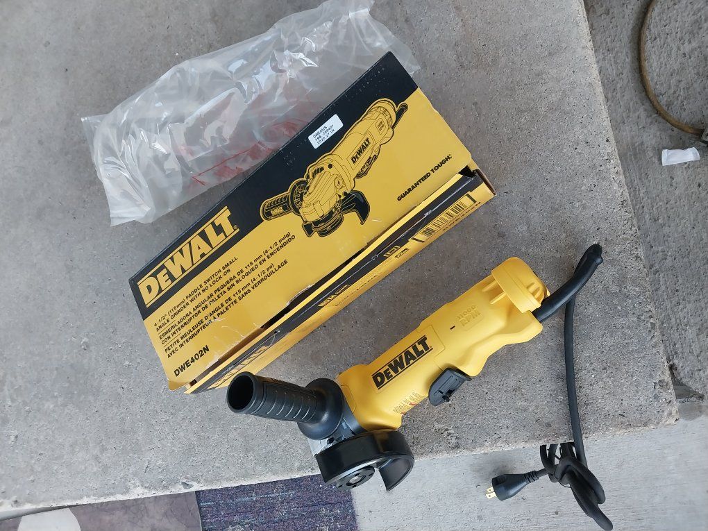 Dewalt grinder