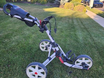 Clicgear 3.5+ White Push Cart