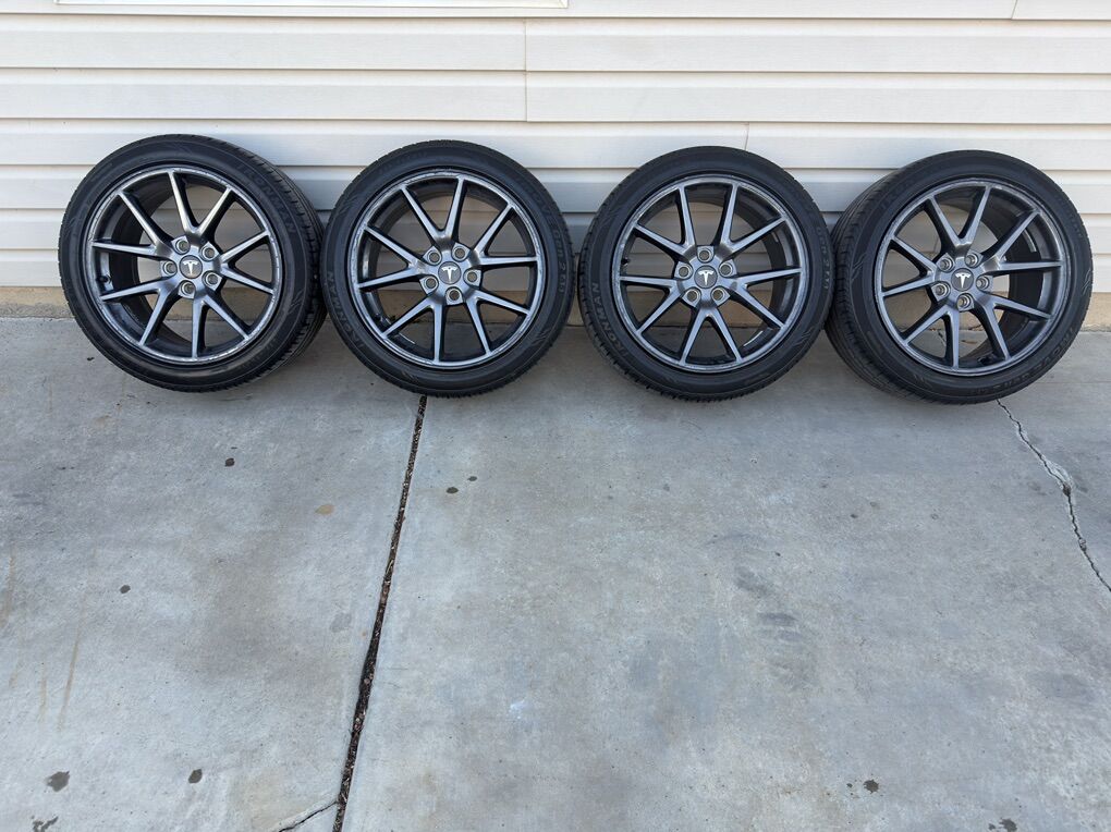 Tesla Model 3 2017-2023 18 OEM Wheels And Rims