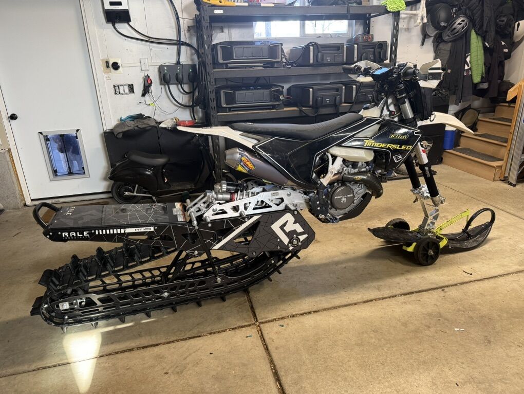 Timbersled snow bike, Husqvarna FX 450 RALE MT129