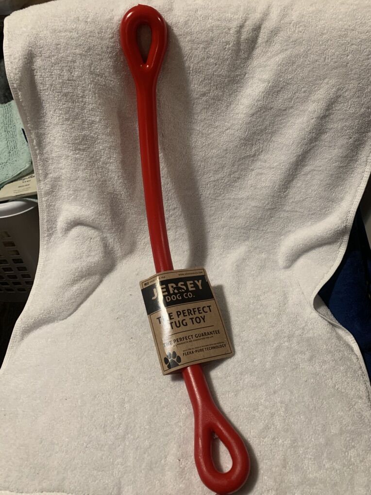 NEW Jersey Dog Co. Perfect Toy Dog Tug of War