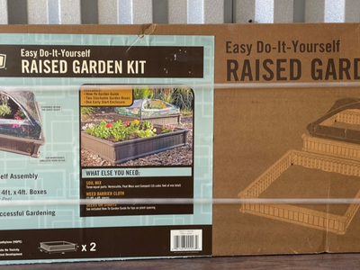 Lifetime 60053 Easy Do It Yourself Raised Garden Bed Kit New In Box