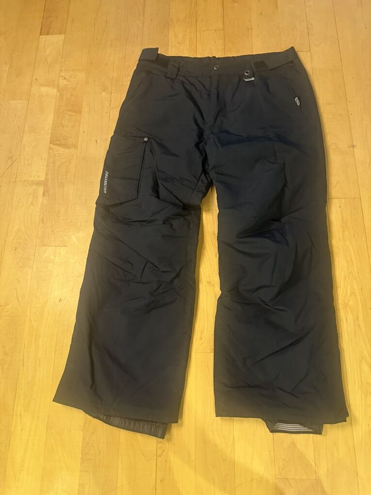 Obermeyer Men’s M Black Snow Pants 28 Inseam