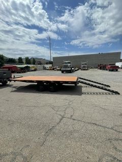 16 Ft Deck Over Flat Trailer