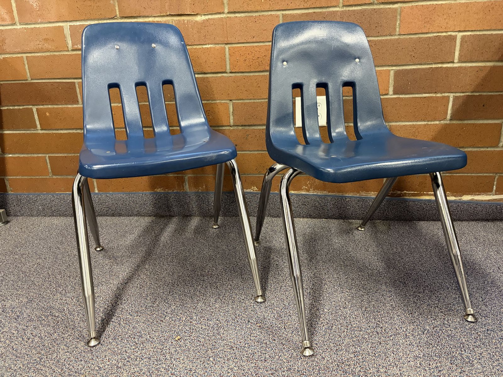 Blue School Chairs Classroom Chairs