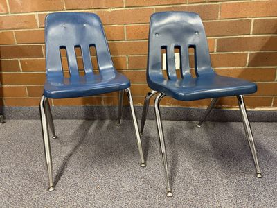 Blue School Chairs Classroom Chairs