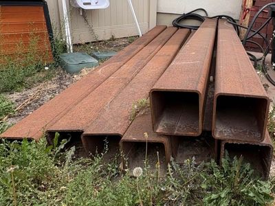 8”x 8”x 3/8” Structural Tube Steel.