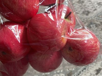Fake faux Fruit Artificial Apples, Set of 9