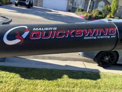 Mauer's Quickswing Batting Training Aid - Improve Your Swing and Power