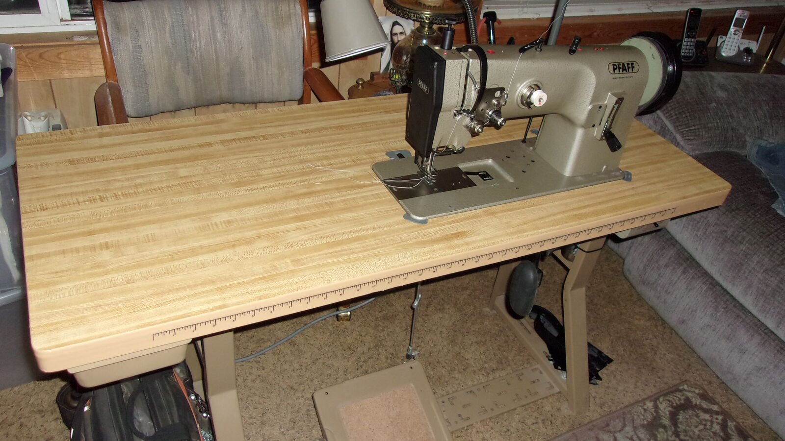 Pfaff 1245 walking foot machine