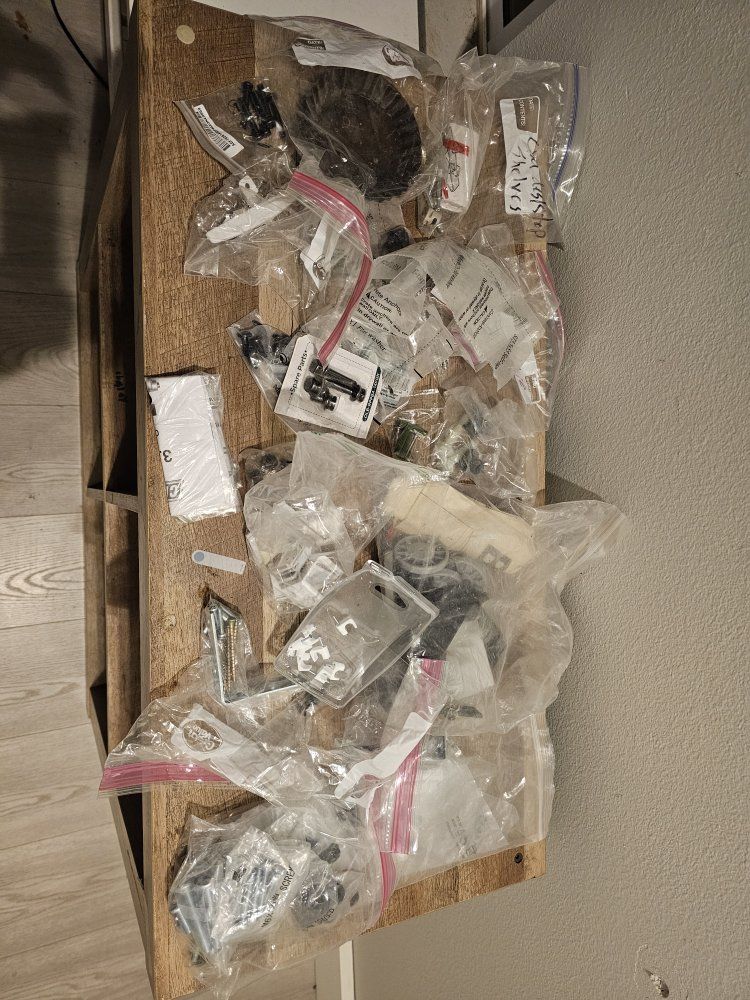 miscellaneous bolts,  screws,  washers