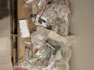 miscellaneous bolts, screws, washers