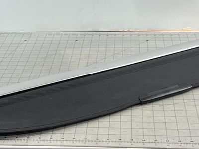 Black Cargo Trunk Cover for Subaru Crosstrek Impreza 2018-23 Rear Retractable