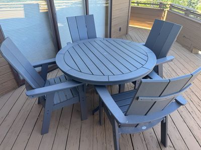 Polywood Table and Chairs for Outdoor Patio