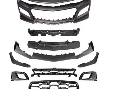 Unpainted Chevrolet Camaro ZL1 1LE Conversion Front Bumper Kit (16-18 Camaro)