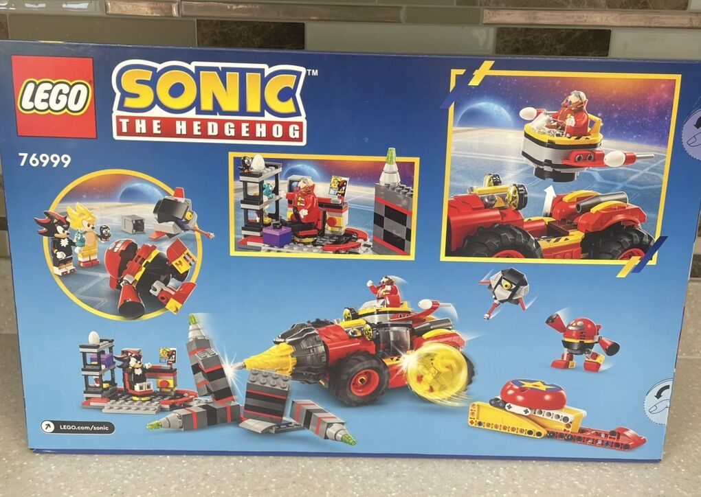LEGO Super Sonic vs Egg Drillster