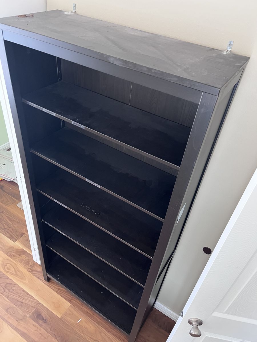 Black shelf
