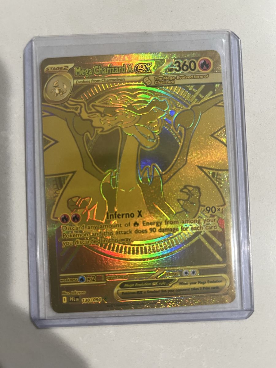 Mega Charizard X Ex Gold Mega Hyper Rare (Message with serious offer and we’ll go from there)