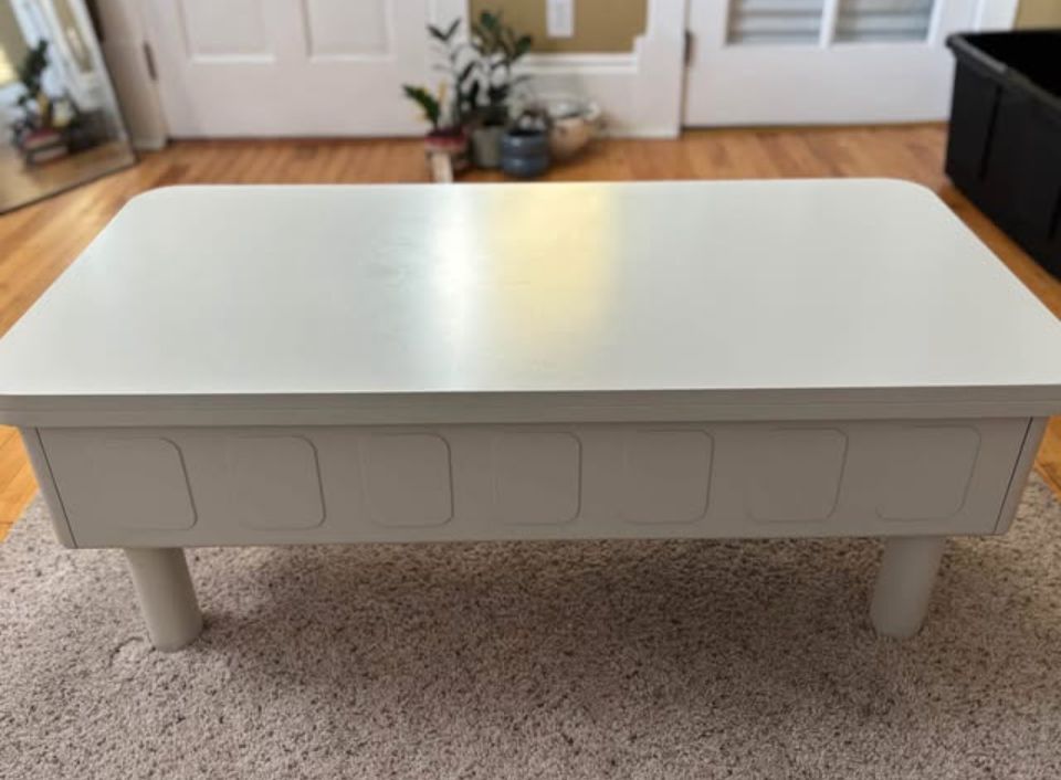 3 in 1: Coffee table, Retractable Desk, Table