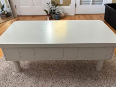 3 in 1: Coffee table, Retractable Desk, Table