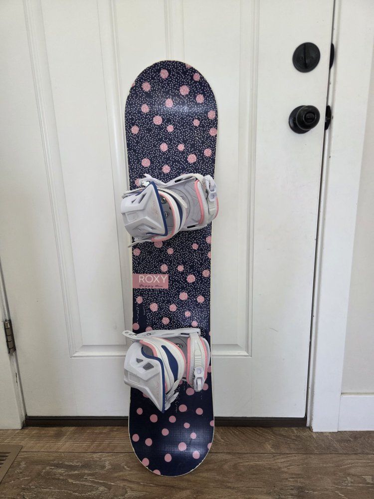 Roxy Poppy Youth Snowboard 110cm with Bindings