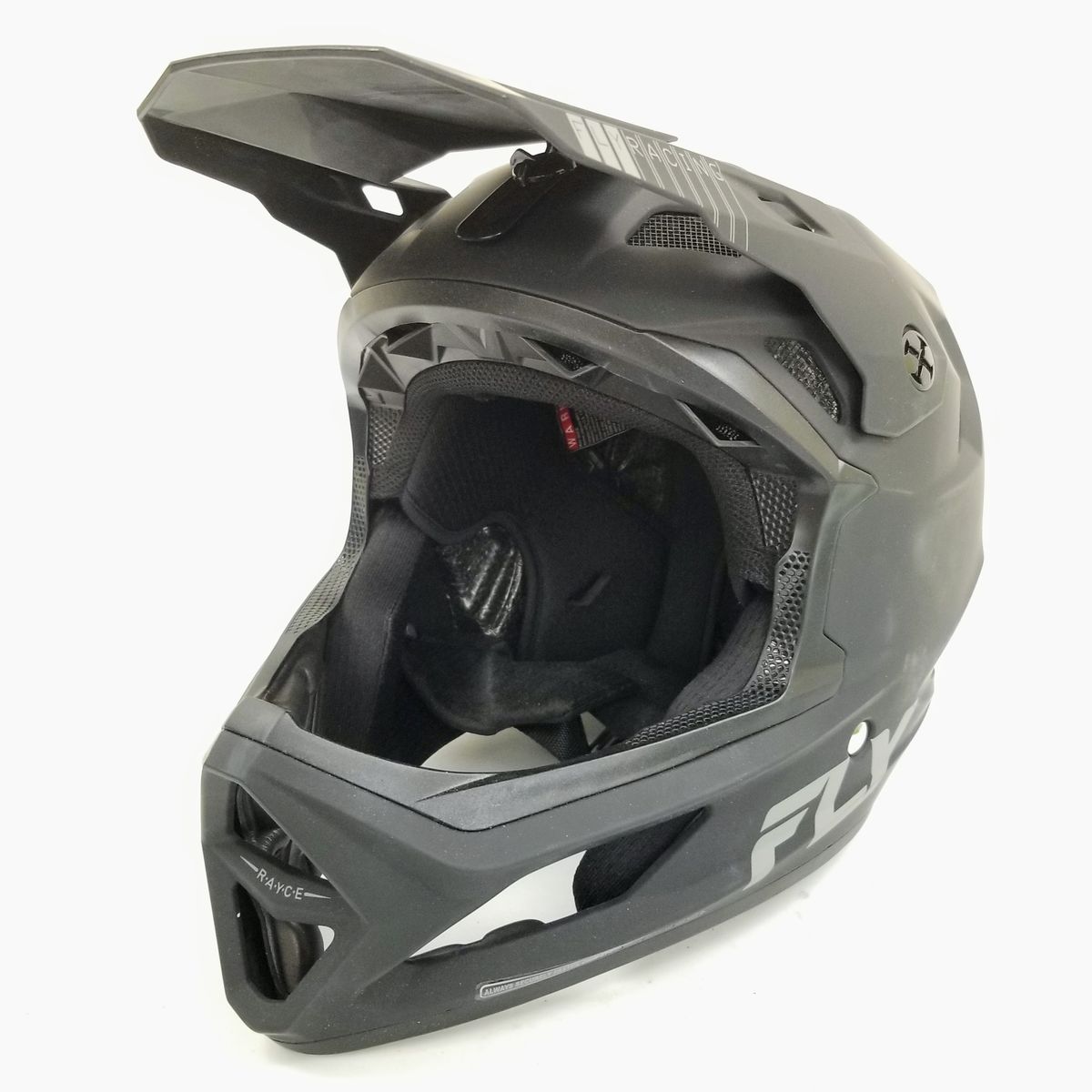 Fly Racing LARGE Rayce Bicycle Helmet Matte Black (73-3613L-L-R3-S4)