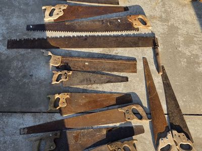 Antique Hand Saws - DISSTON
