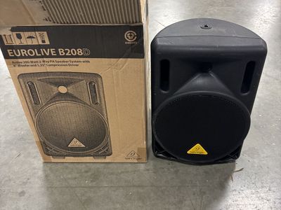 Behringer Eurolive B212xl 800-Watt 2-Way Pa Speaker System With 12" Woofer And 1.75" Titanium Compression Driver (Black)