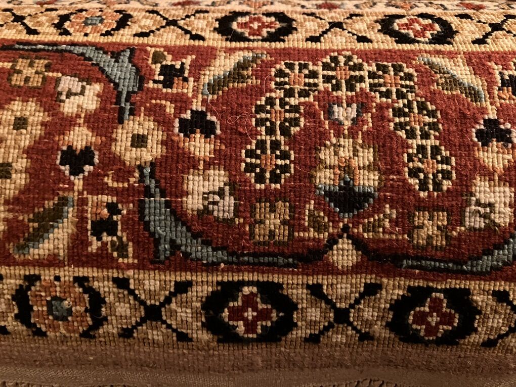 Handmade Persian 3 X 6 Silk Rug