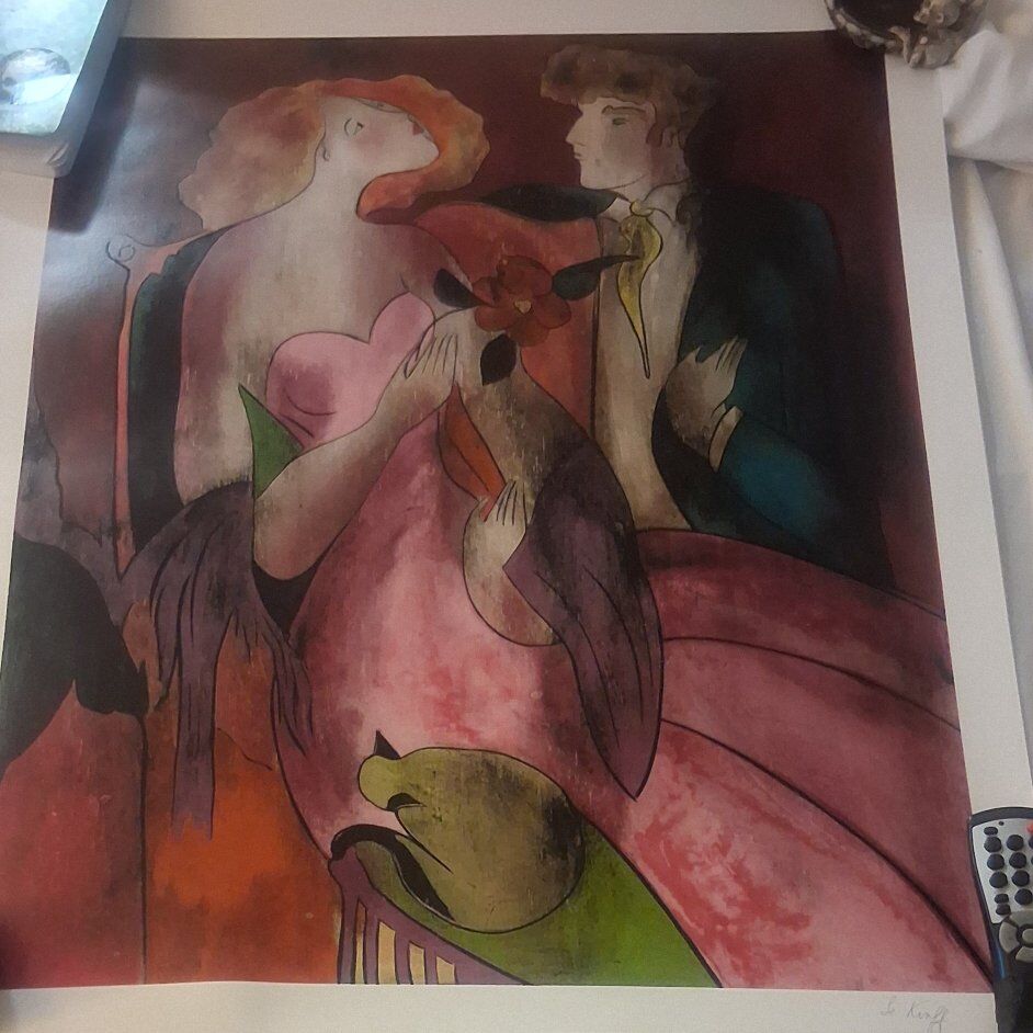 Robe du Soir" by Linda Le Kinff Signed by Artist