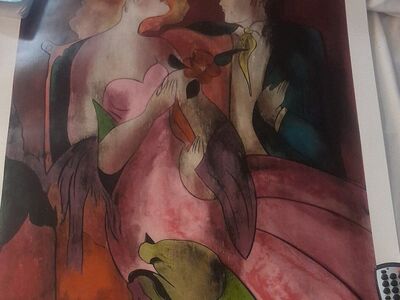 Robe du Soir" by Linda Le Kinff Signed by Artist