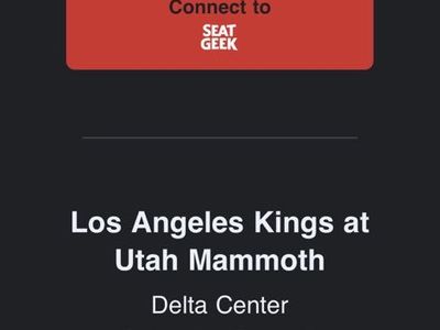 Mammoth /LAKings tickets $35 Each