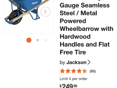 Wheel barrow
