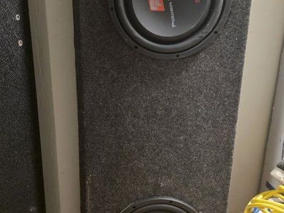 Power Acoustik EW-104S 10" 600W RMS Edge Series Single 4-Ohm Car Audio Subwoofer
