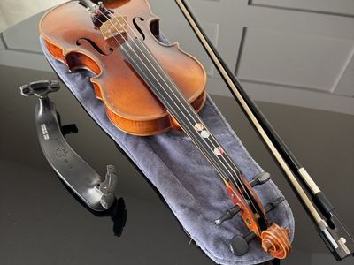 Vintage 1966 E.R. Pfretzschner 3/4 Violin Outfit