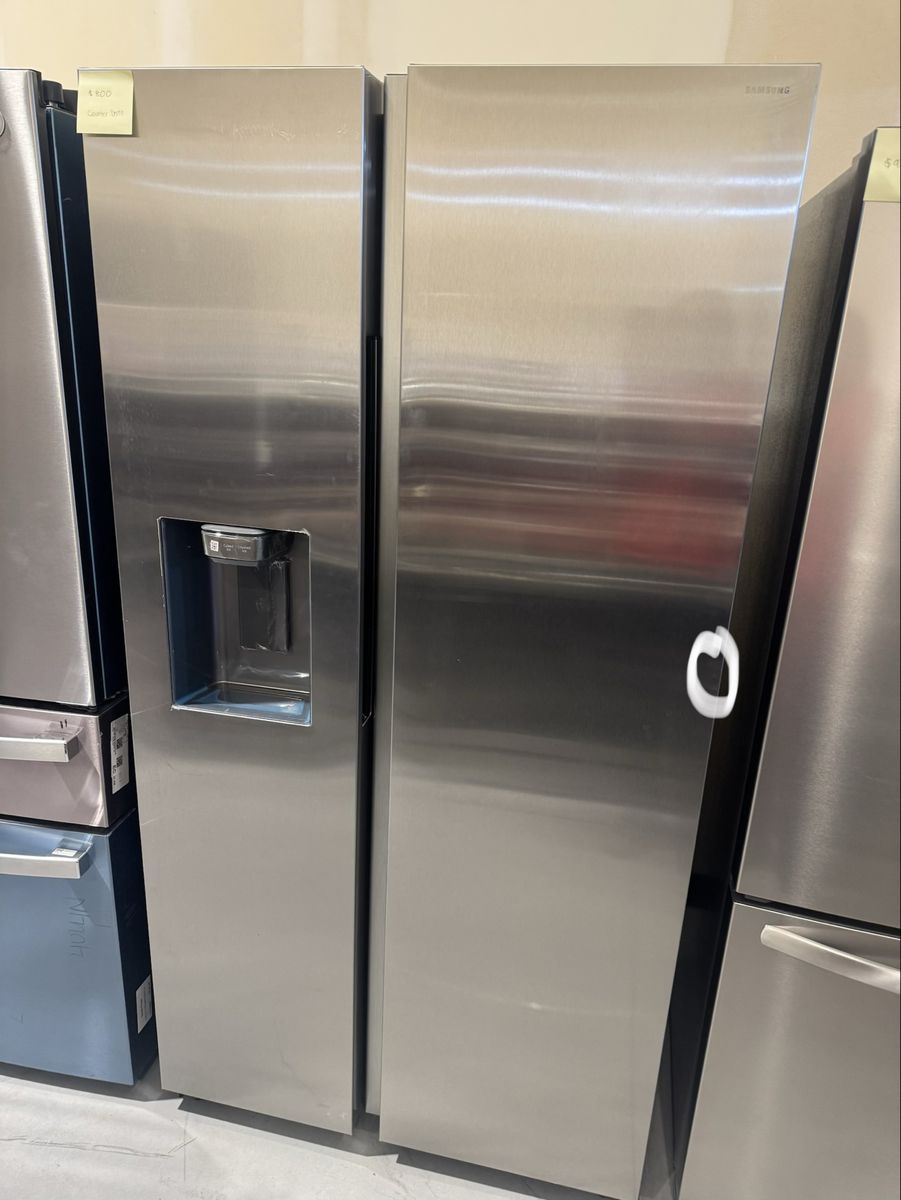 New Scratch and dent Samsung 22CuFt Counter Depth Side by Side Refrigerator
