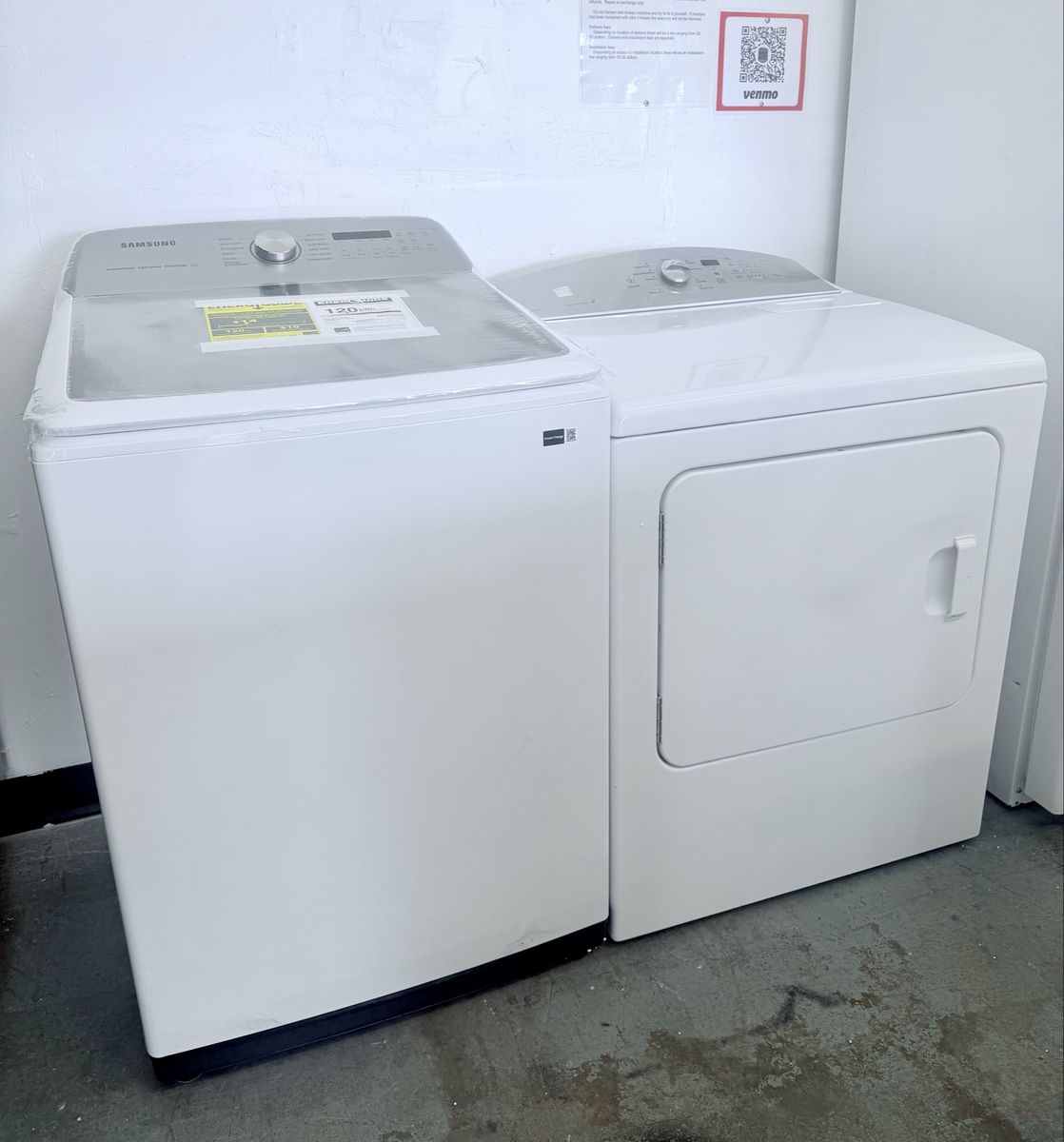 New Samsung Washer Kenmore Dryer Electric