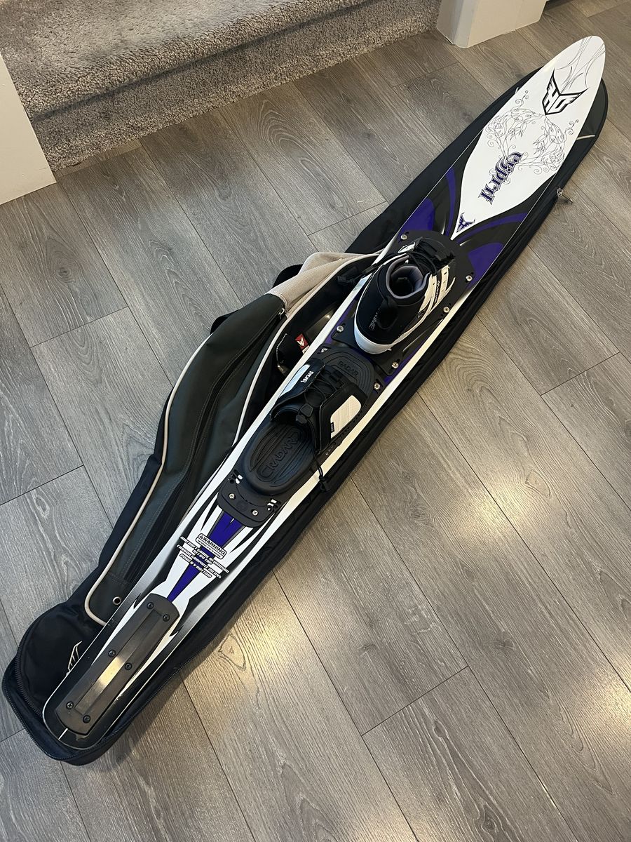 HO Comp Freeride 65" Slalom Water Ski | Radar Bindings | HO Ski Bag