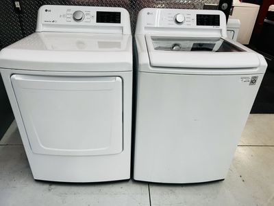 Lg Electric Top Load Set