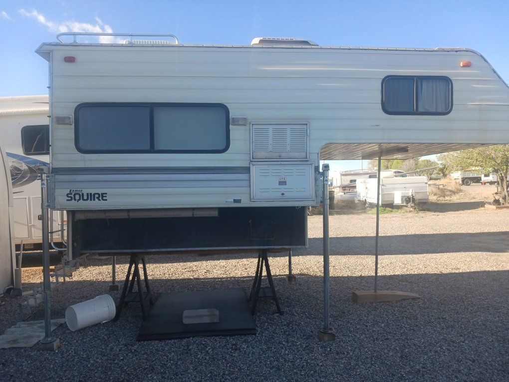 Lance Squire Truck Camper - Well-Maintained, Compact RV for Adventure