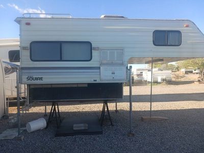 Lance Squire Truck Camper - Well-Maintained, Compact RV for Adventure