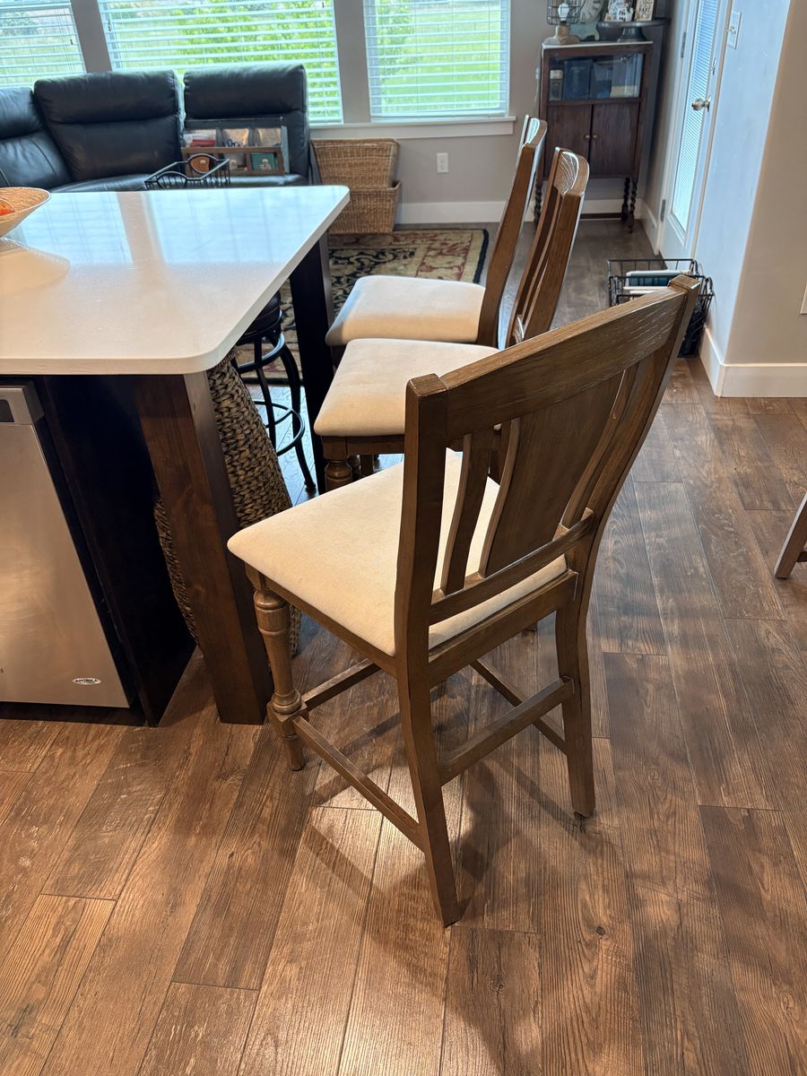 Three Bar height Chairs