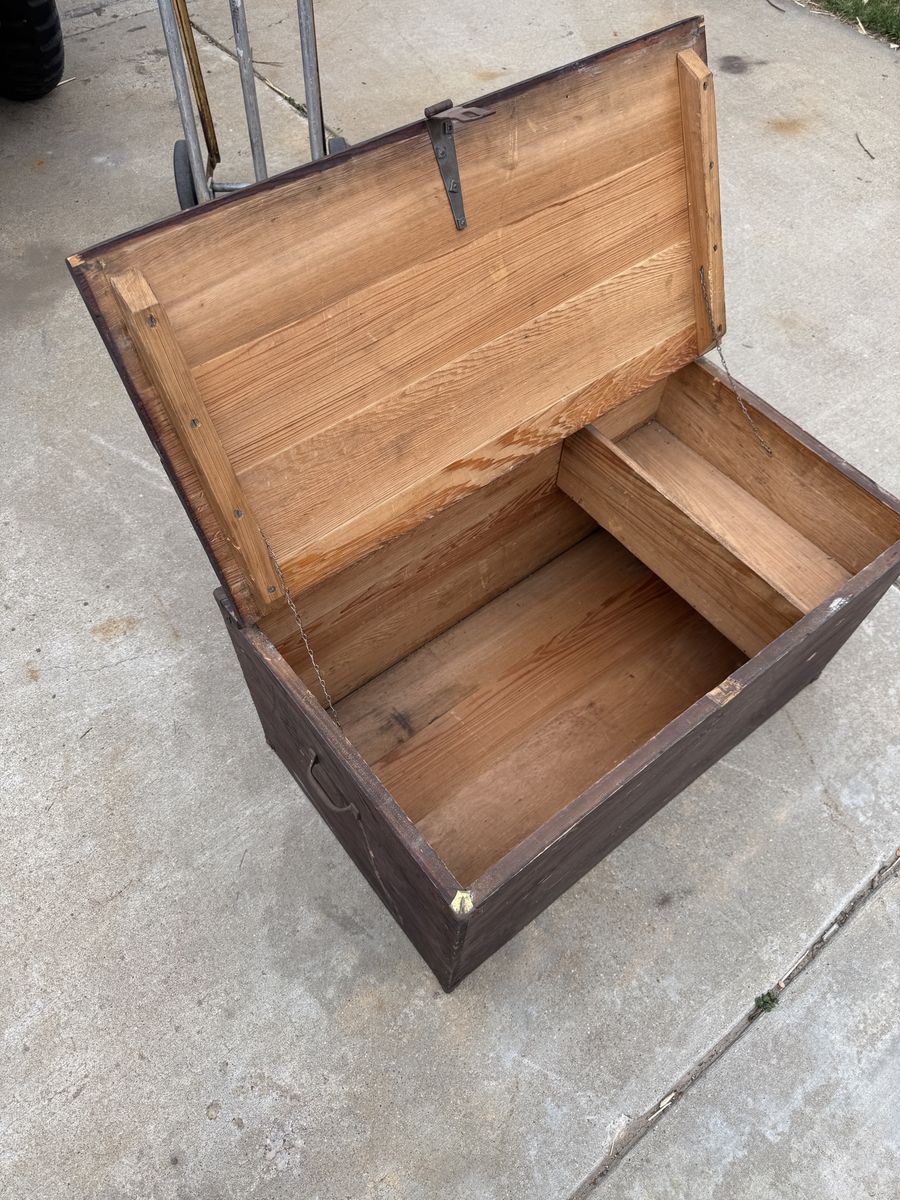 Trunk Wood Box