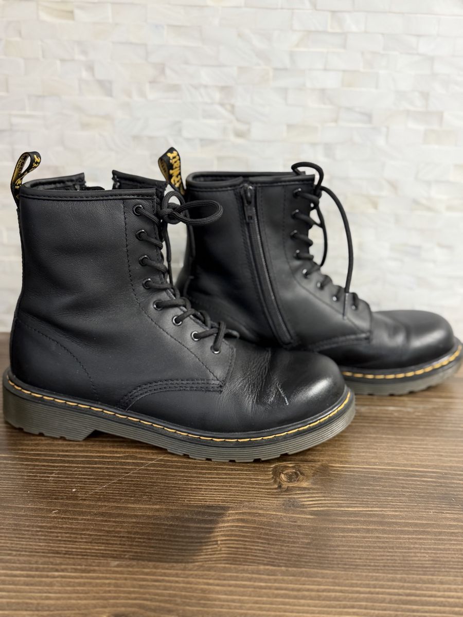 Dr. Martens Black Combat Boots